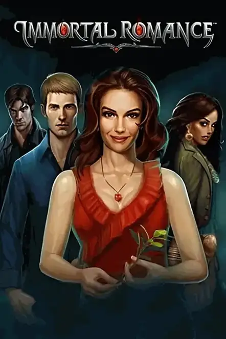 Immortal Romance slot with vampire-themed characters